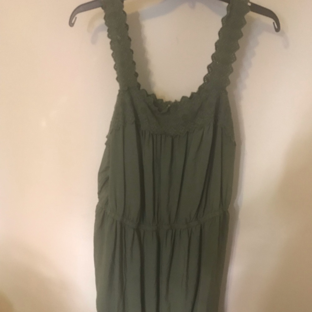 Woven Strap Midi Dress